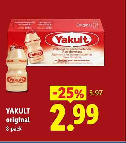 YAKULT original 8-pack