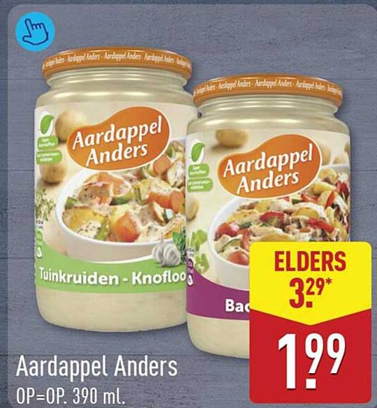 Aardappel Anders OP=OP. 390 ml.