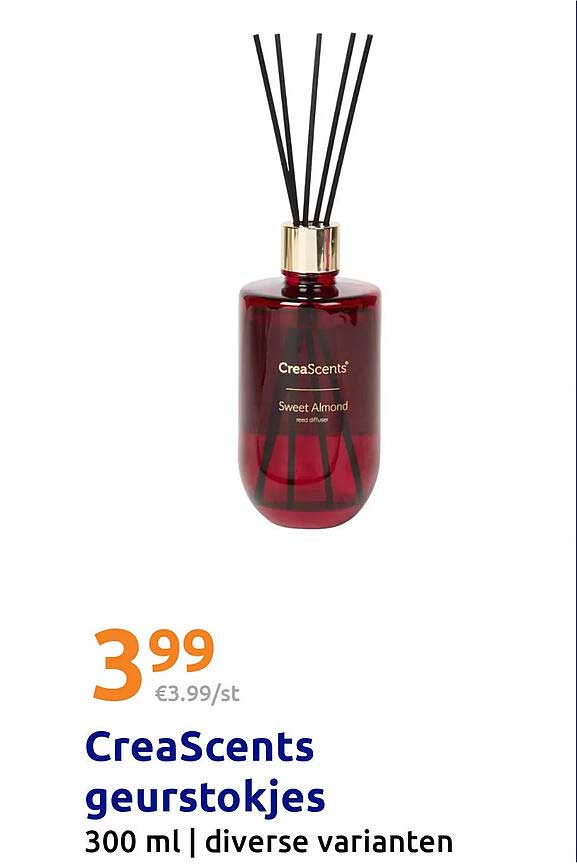 CreaScents geurstokjes 300 ml | diverse varianten