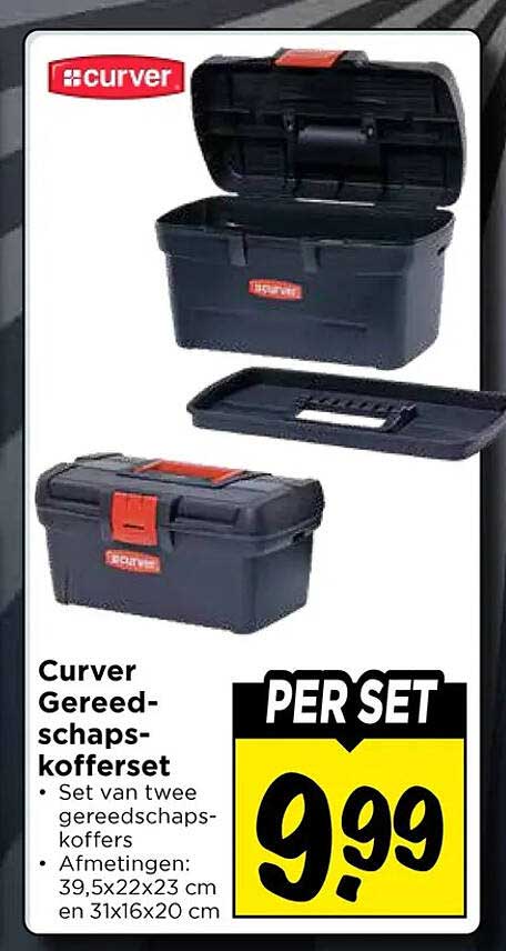 Curver Gereedschapskofferset PER SET