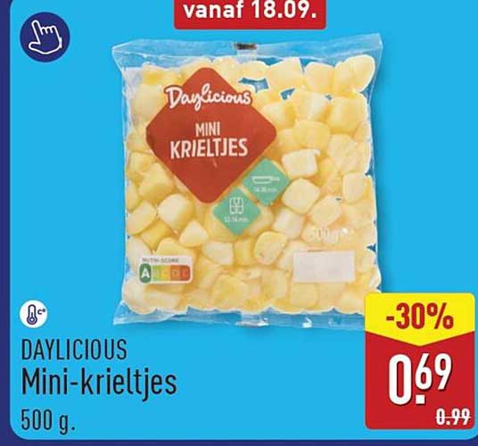 Daylicious Mini-krieltjes 500 g