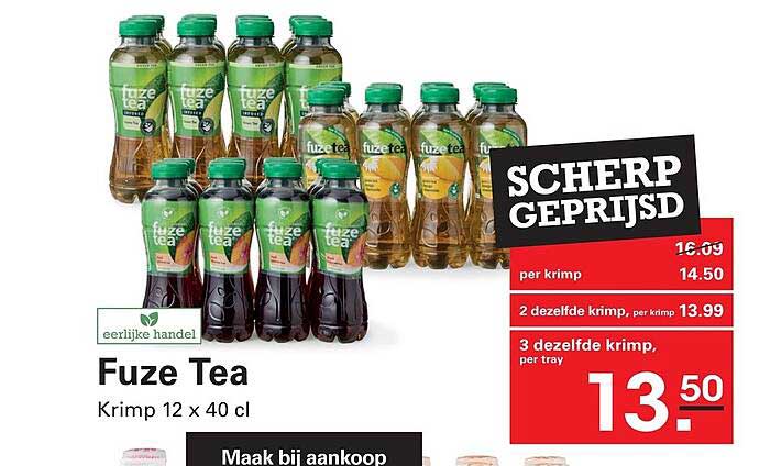Fuze Tea Krimp 12 x 40 cl
