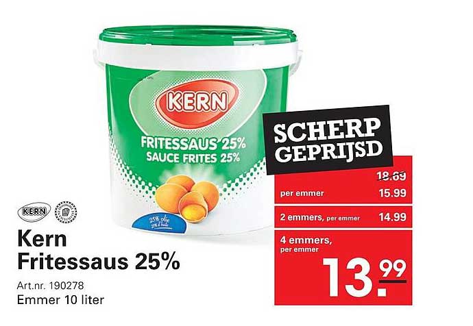 Kern Fritessaus 25%