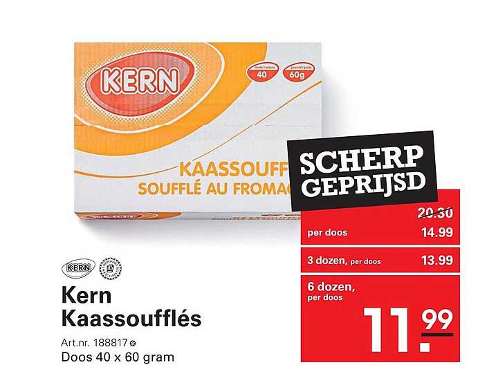 Kern Kaassoufflés
