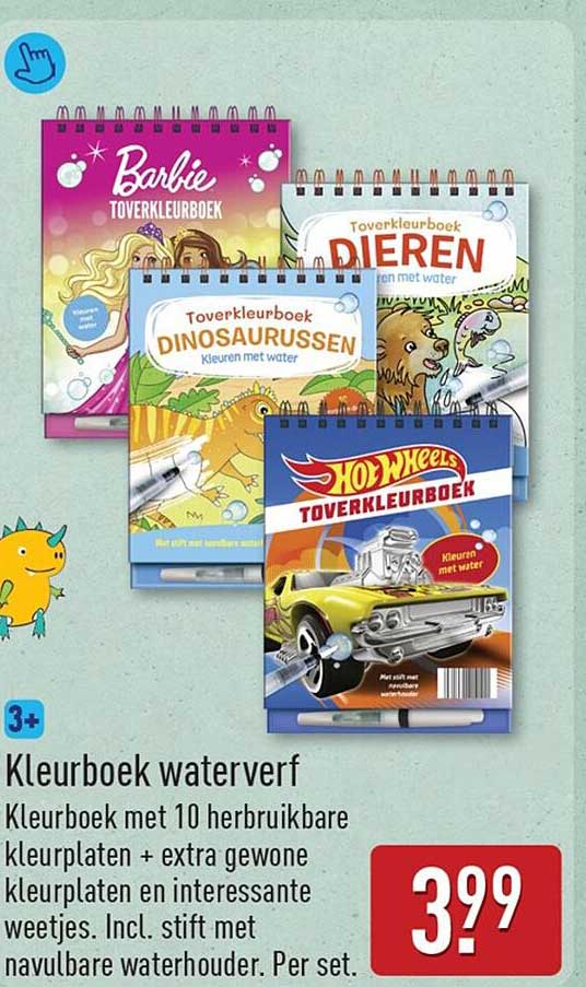 Kleurboek waterverf