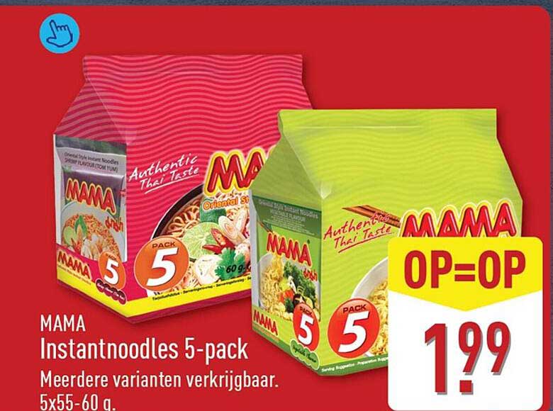 MAMA Instantnoodles 5-pack OP=OP