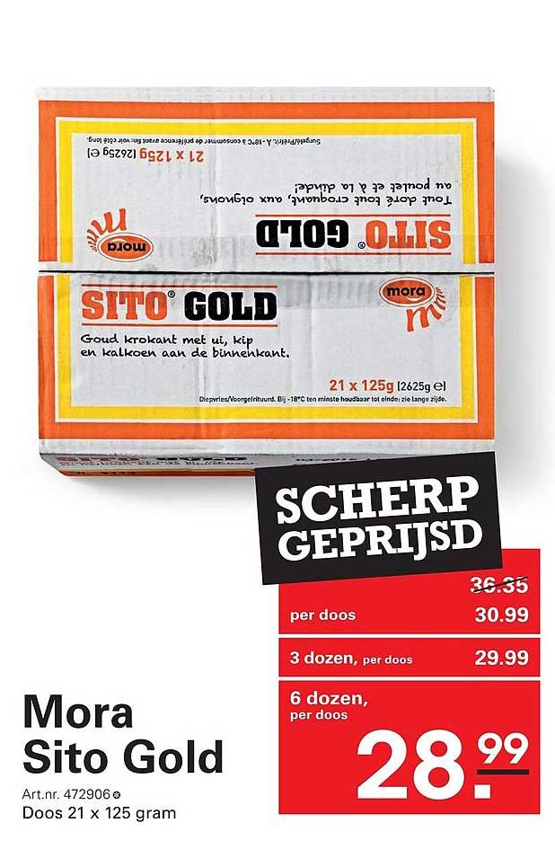 Mora Sito Gold