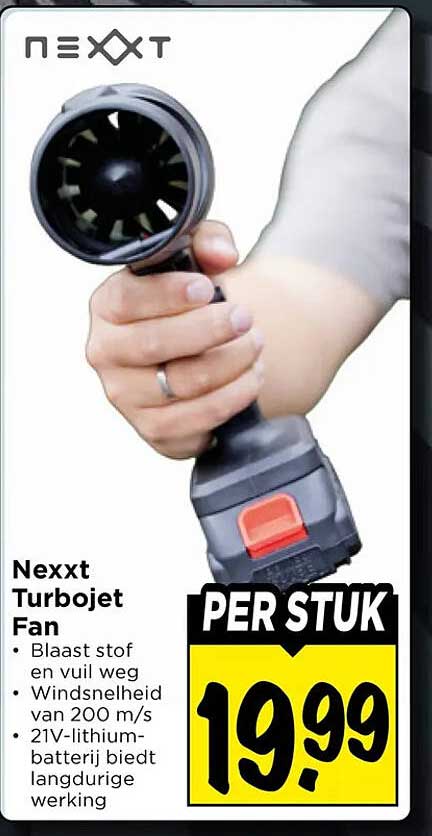 Nexxt Turbojet Fan PER STUK