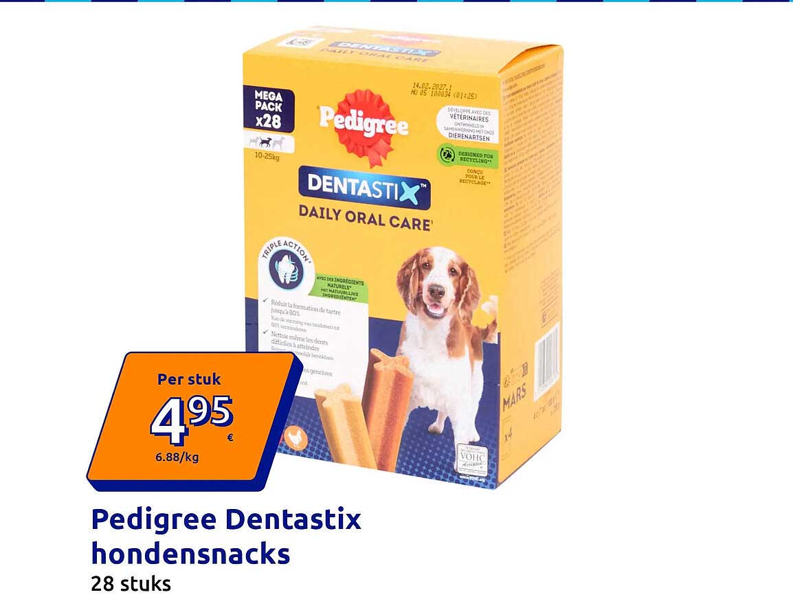 Pedigree Dentastix hondensnacks 28 stuks