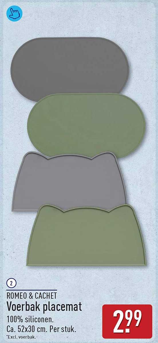 ROMEO & CACHET Voerbak placemat