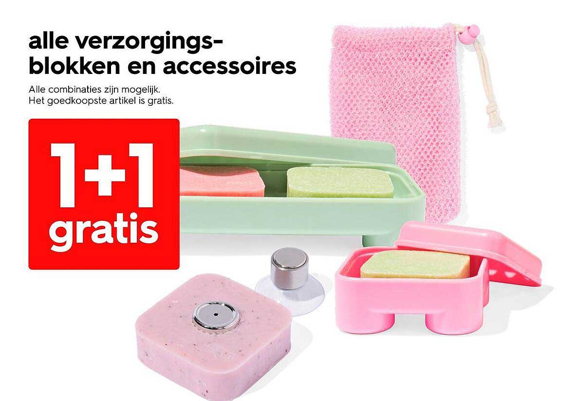 alle verzorgingsblokken en accessoires