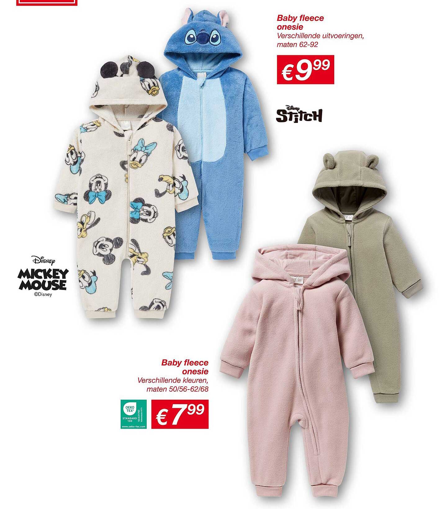 Baby fleece onesie