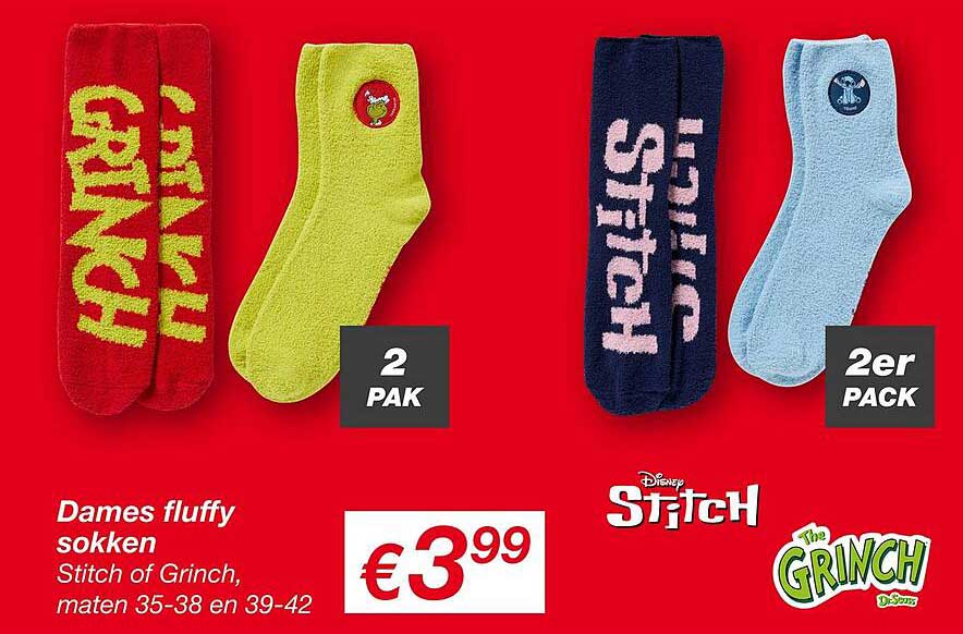 Dames fluffy sokken
