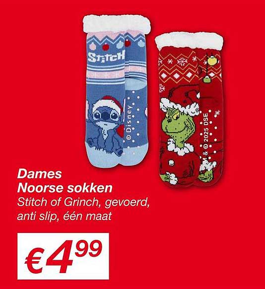 Dames Noorse sokken