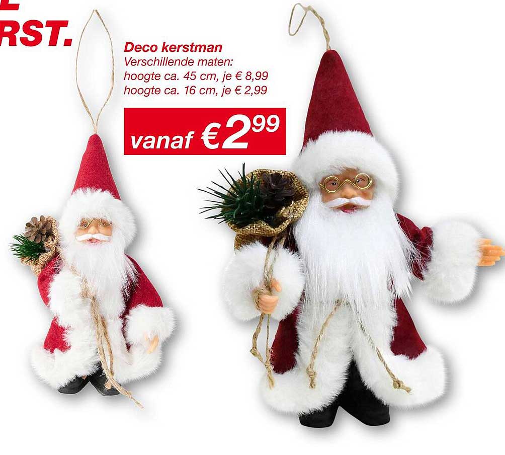 Deco kerstman