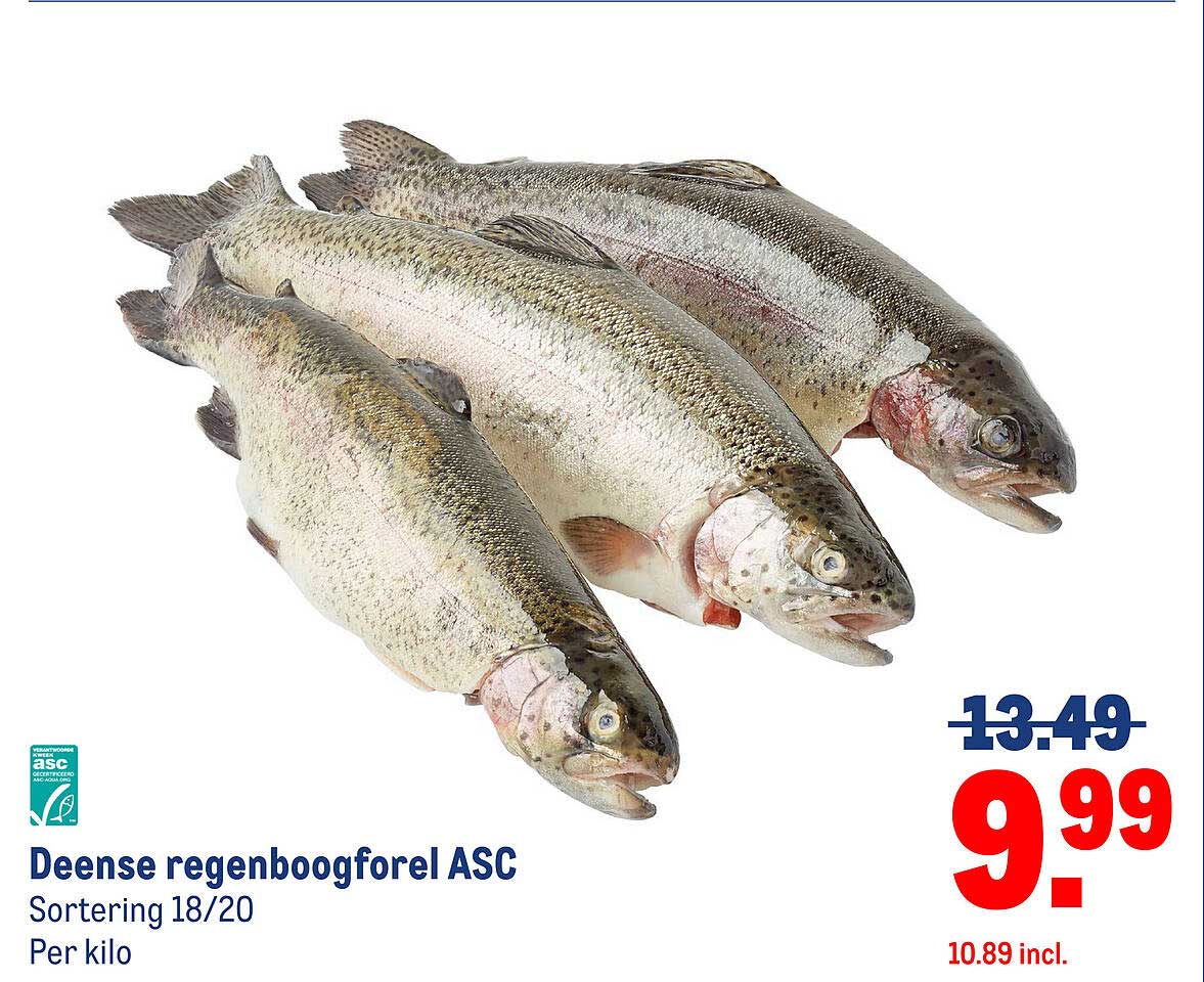 Deense regenboogforel ASC