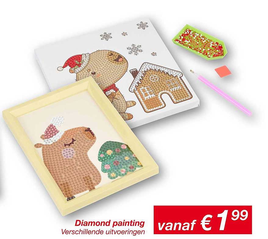 Diamond painting Verschillende uitvoeringen