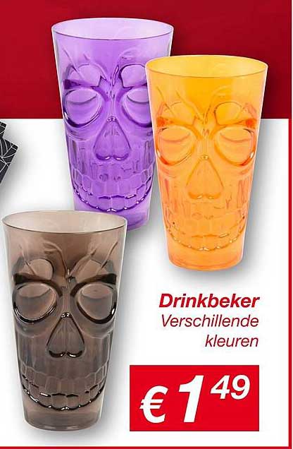 Drinkbeker Verschillende kleuren