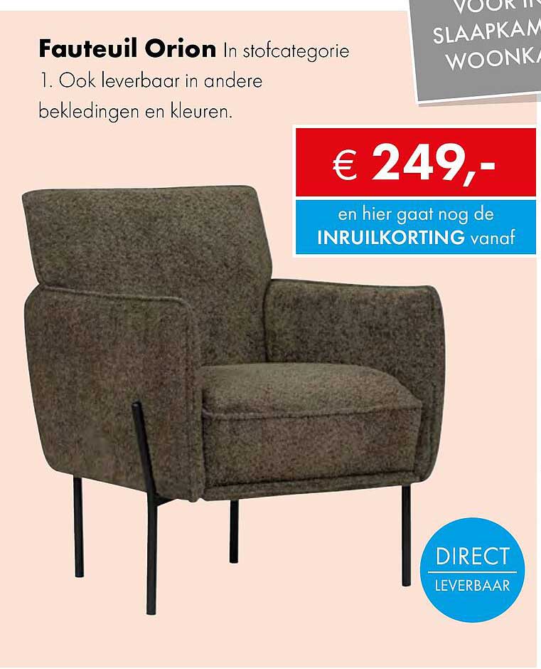 Fauteuil Orion
