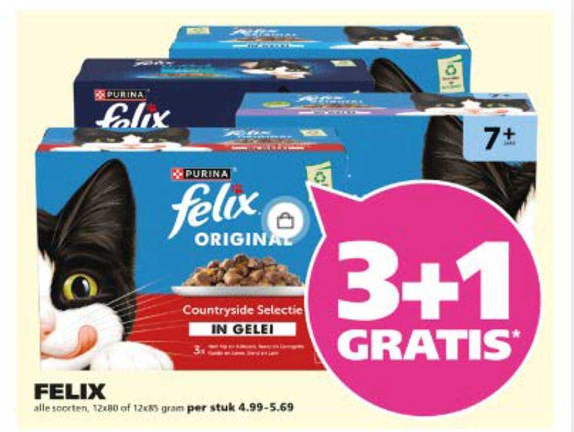 Felix Original - 3+1 gratis