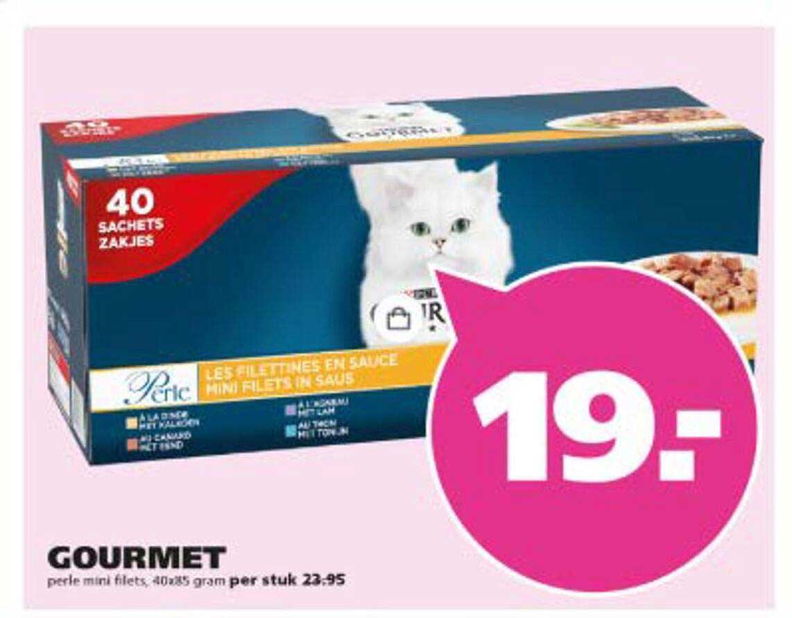 GOURMET perle mini filets, 40x85 gram