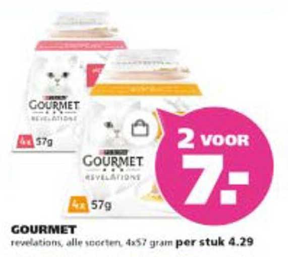 GOURMET revelation, alle soorten, 4x57 gram