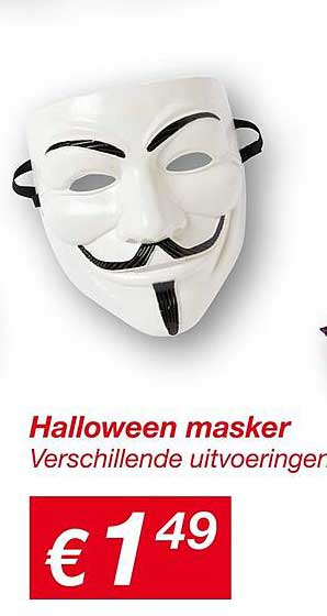Halloween masker