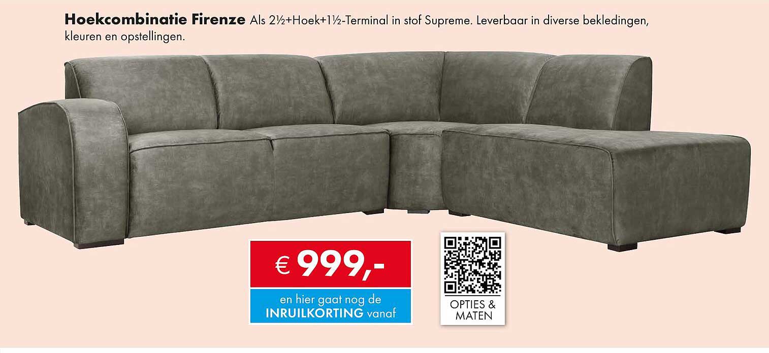 Hoekcombinatie Firenze