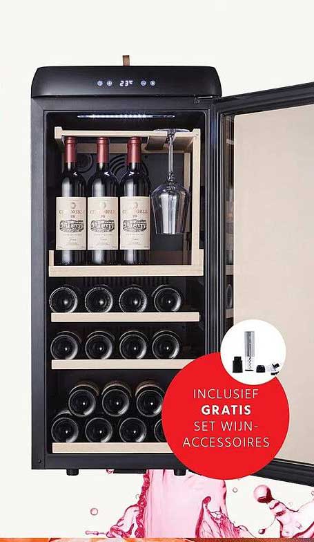 Inclusief GRATIS set wijn-accessoires