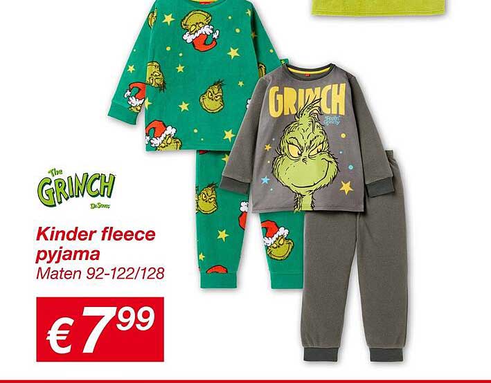 Kinder fleece pyjama