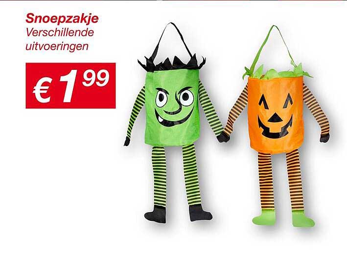 Snoepzakje Verschillende uitvoeringen