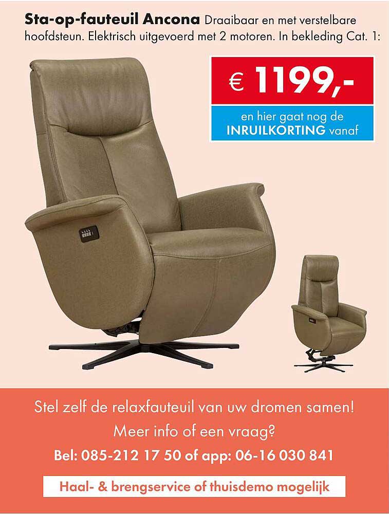 Sta-op-fauteuil Ancona