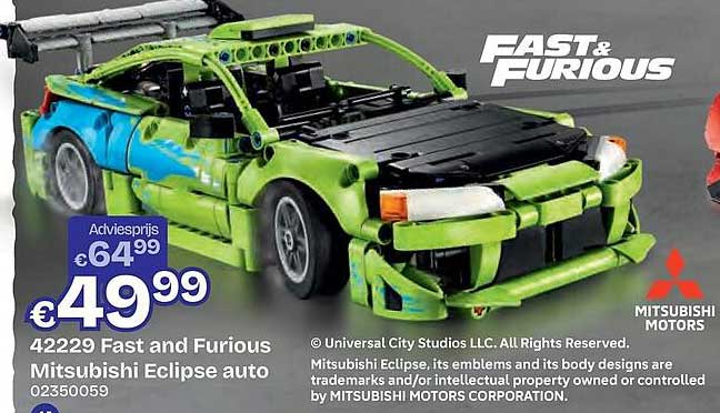 42229 Fast and Furious Mitsubishi Eclipse auto