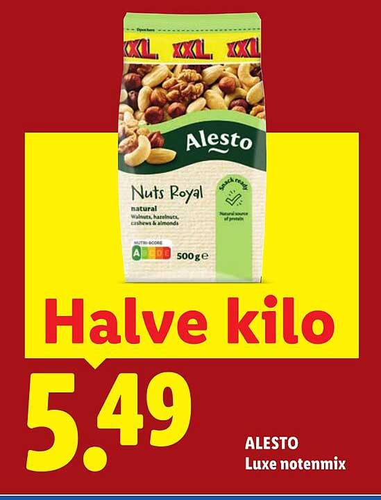 AleSto Luxe notenmix Halve kilo