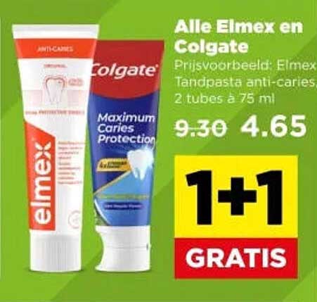 Alle Elmex en Colgate
