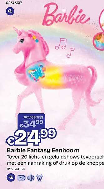 Barbie Fantasy Eenhoorn