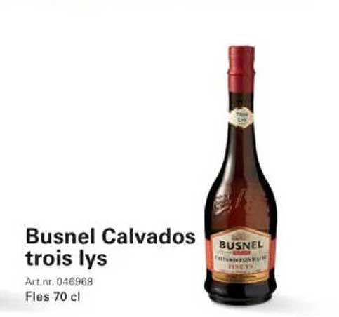 Busnel Calvados trois lys