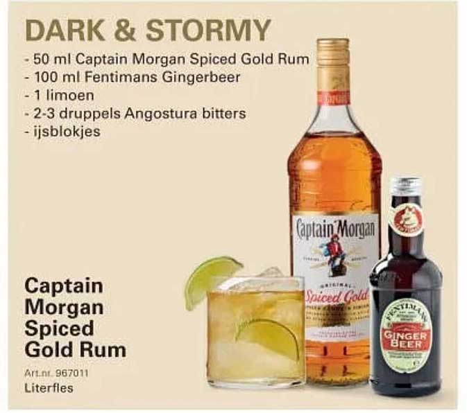 Captain Morgan Spiced Gold Rum