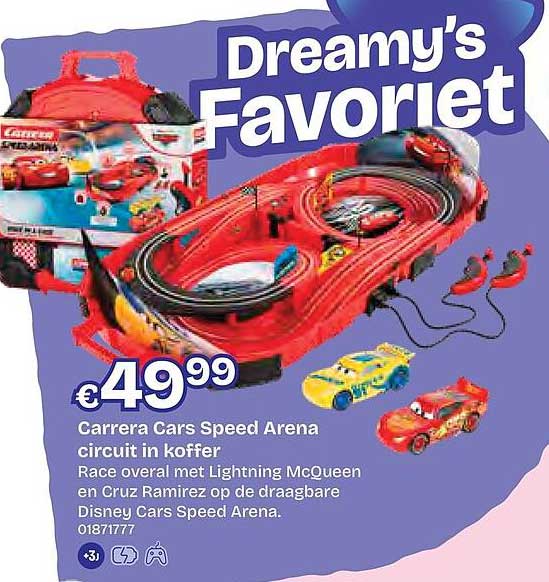 Carrera Cars Speed Arena circuit in koffer