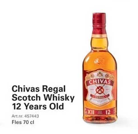Chivas Regal Scotch Whisky 12 Years Old