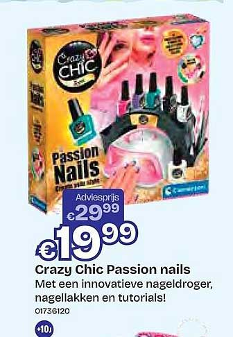 Crazy Chic Passion nails
