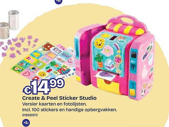 Create & Peel Sticker Studio