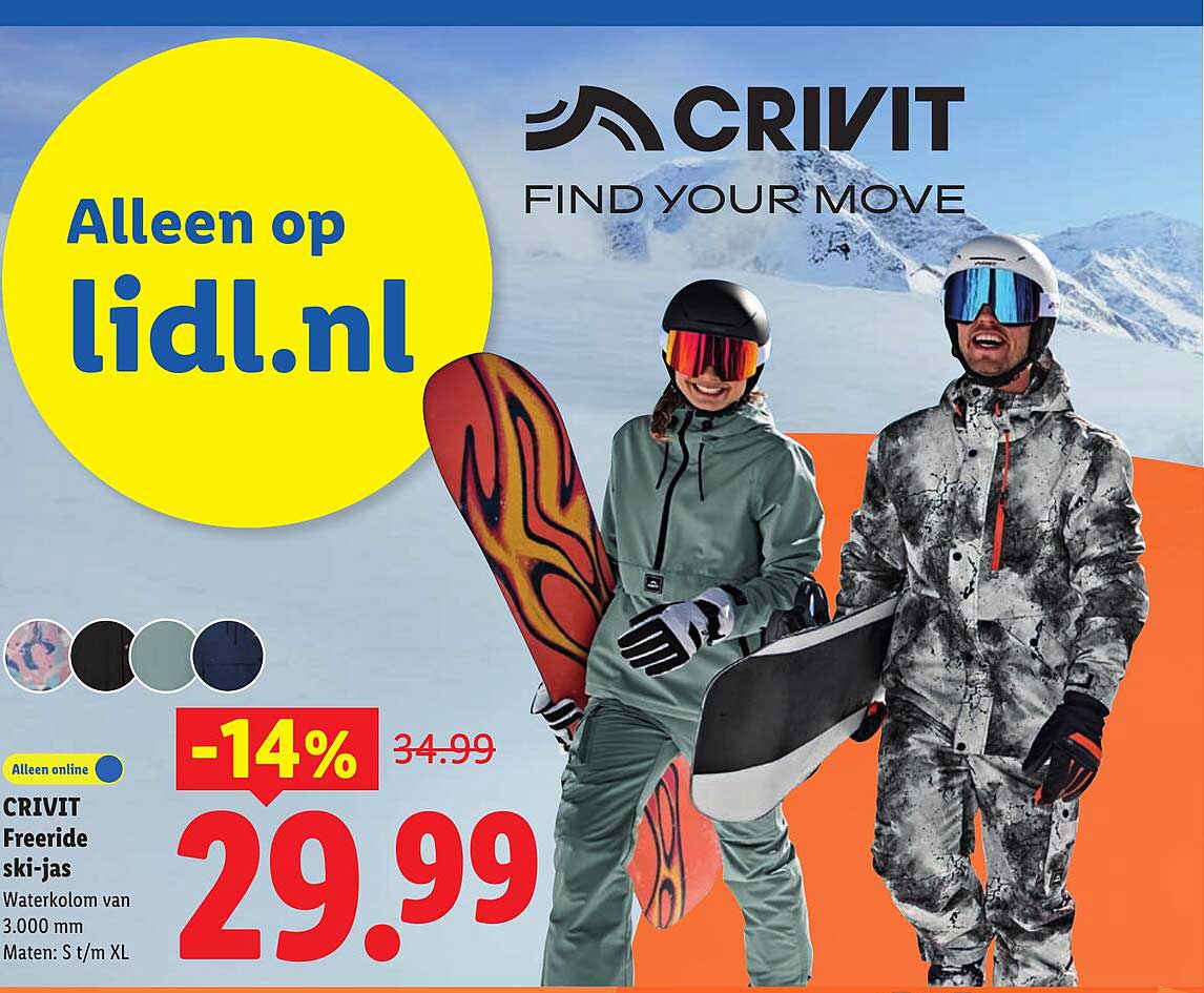 CRIVIT Freeride ski-jas