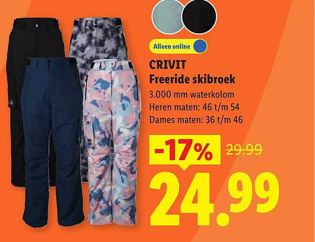 CRIVIT Freeride skibroek