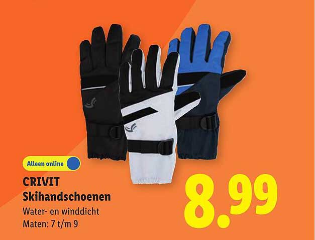 CRIVIT Skihandschoenen Alleen online