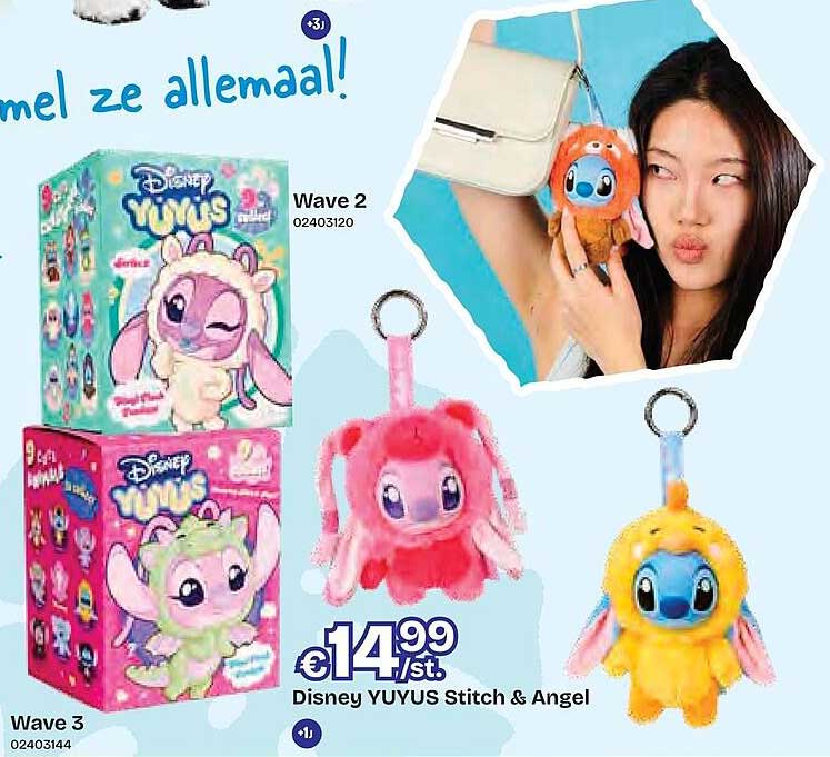 Disney YUYUS Stitch & Angel