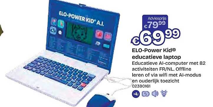 ELO-Power Kid® educatieve laptop