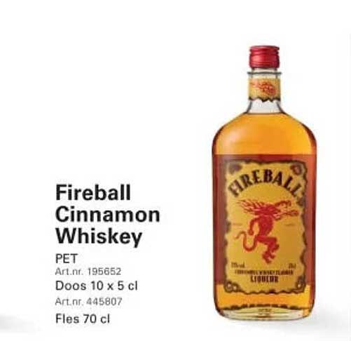 Fireball Cinnamon Whiskey