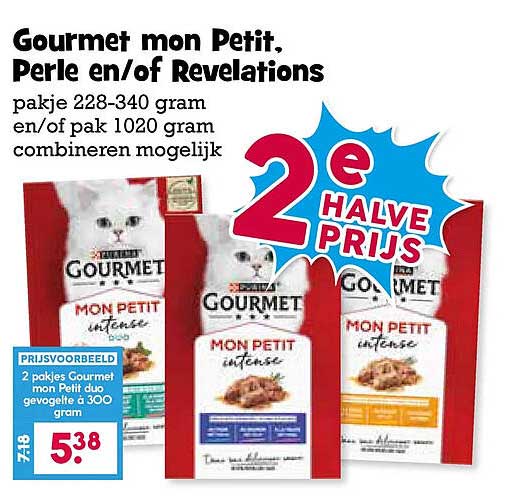 Gourmet mon Petit, Perle en/of Revelations 2e HALVE PRIJS