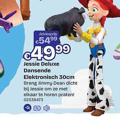 Jessie Deluxe Dansende Elektronisch 30cm